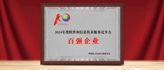 XPJ官网动力入选“2024年软件与信息服务竞争力百强企业”